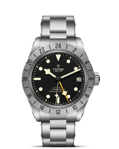 Tudor Black Bay Pro 39 mm steel case, Riveted steel bracelet (horloges)
